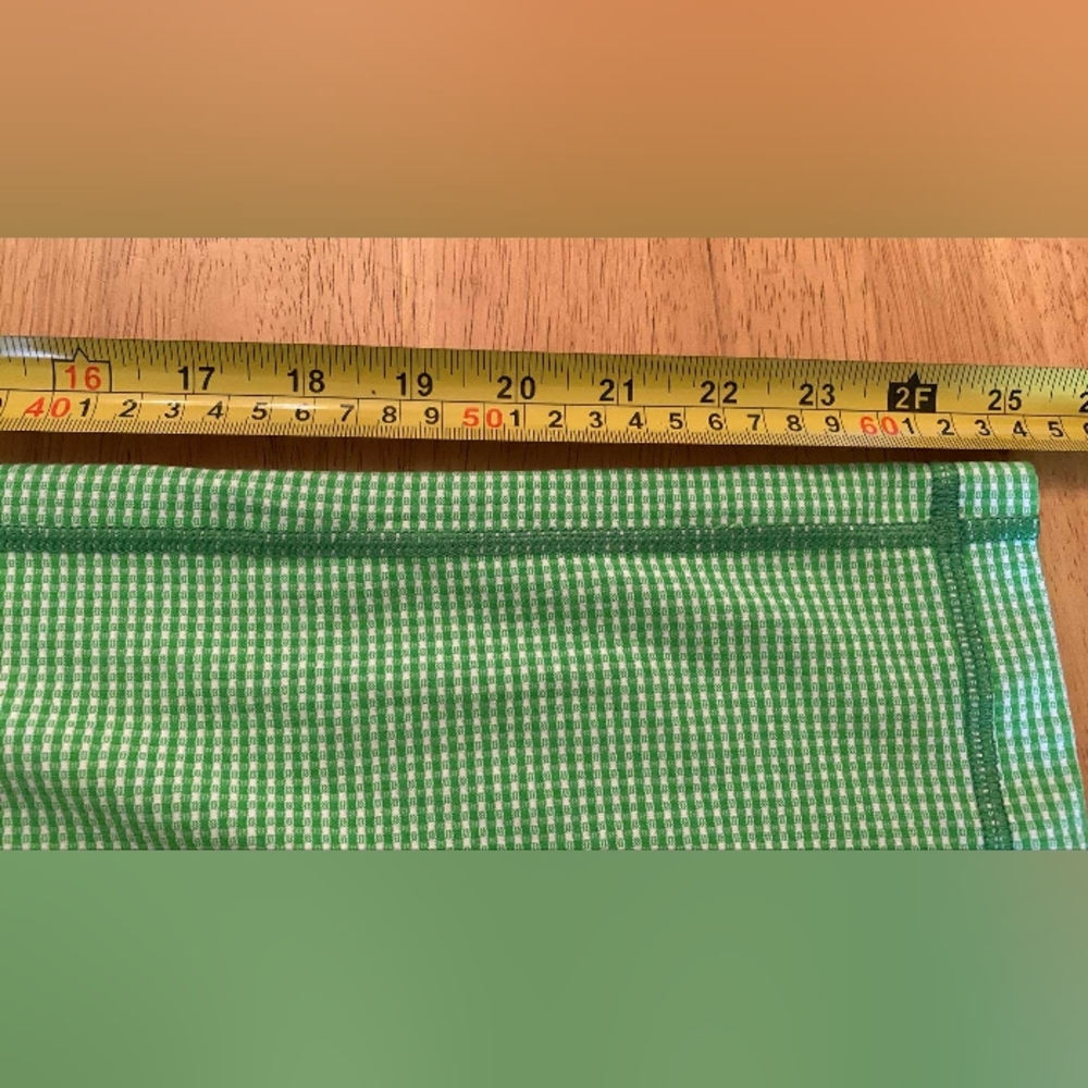 Lululemon Athletica Green And White Leggings Size 12 - Picture 8 of 9